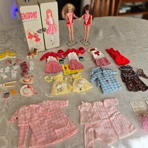 Vintage 2 Skipper Barbie Dolls. In great condition.